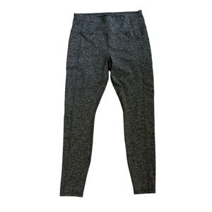 Avia Black & White Space Dye Leggings Size Large